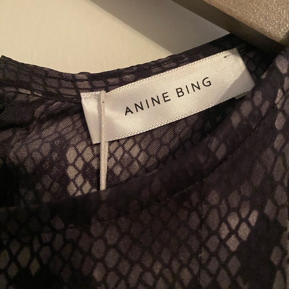 Brand new Anine Bing silk snake print blouse - size XS - Picture 15 of 16